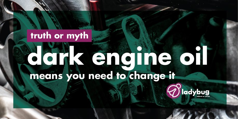 LadyBug_Ke's tweet photo. Some people advise changing engine oil when it turns dark. Oil will turn dark as it lubricates the engine. This simply means that it is doing its job. Instead, change out the oil per the manufacturer’s instructions. https://t.co/Q7JJ3oWN4U