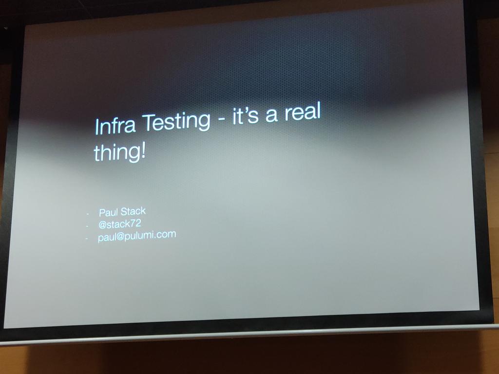 mdelafuente_es's tweet image. A session about infra testing with  @stack72 .

Sorry Paul, infra people are great, but we, software developers,  rocks!!!! 🤭🤭

#devopsdaysmadrid