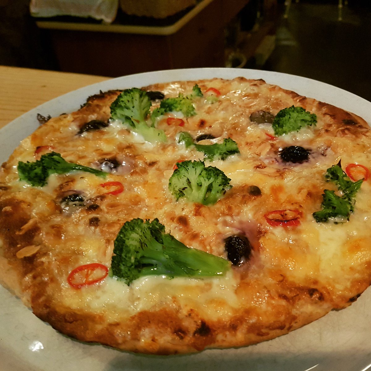 Erdnuss-Sauce ❤
Das wird riesig
#Lieblingspizza