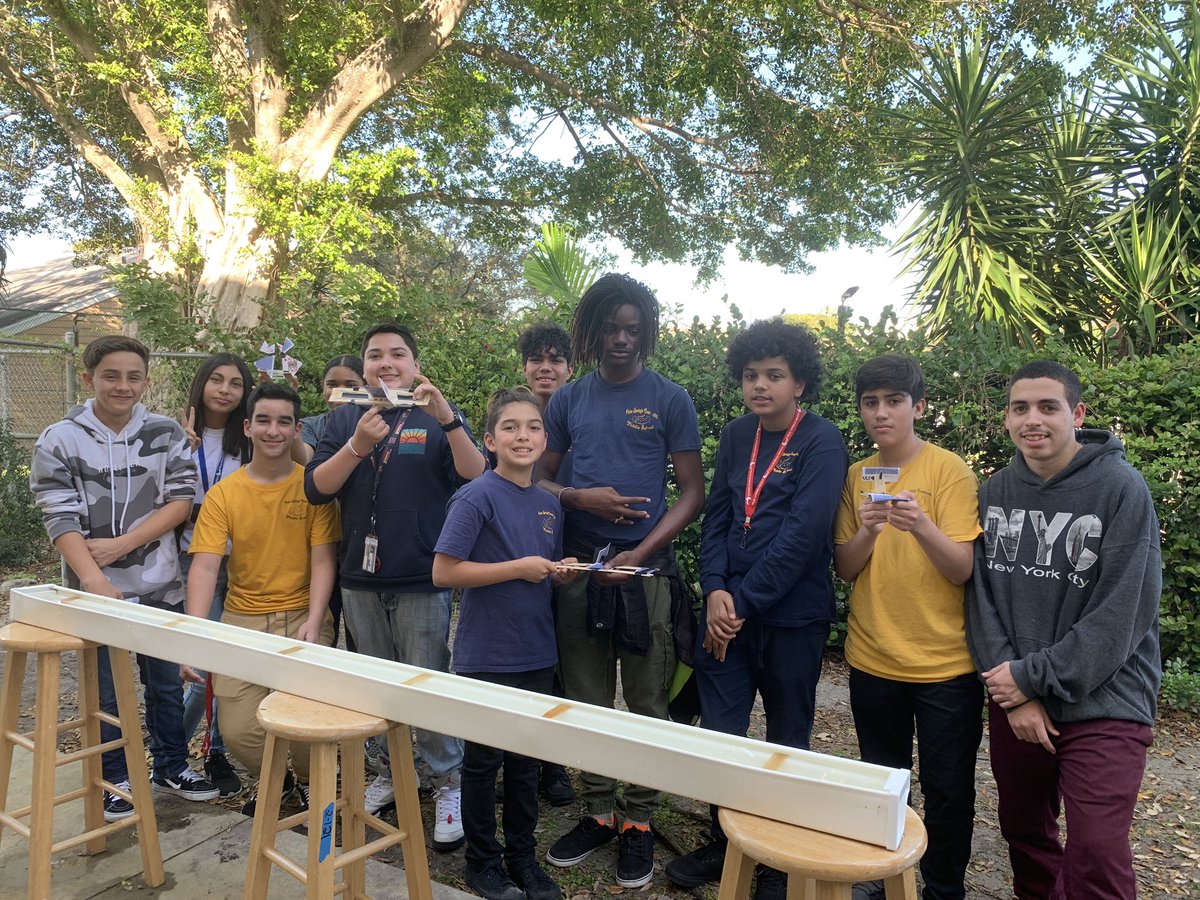 STEMagillPSMS's tweet photo. Happy National Engineers Week from the STEM program @palmspringsms! Students enjoyed an engineering design contest and did you know facts this week. (Videos in comments). @PBCSTEM @Beach__Teach @AmandaNorman30 @Mallory_LaPella @southPbcsd #sharePBCSD #CreatingAnEcosySTEM https://t.co/75BlCV6rqm