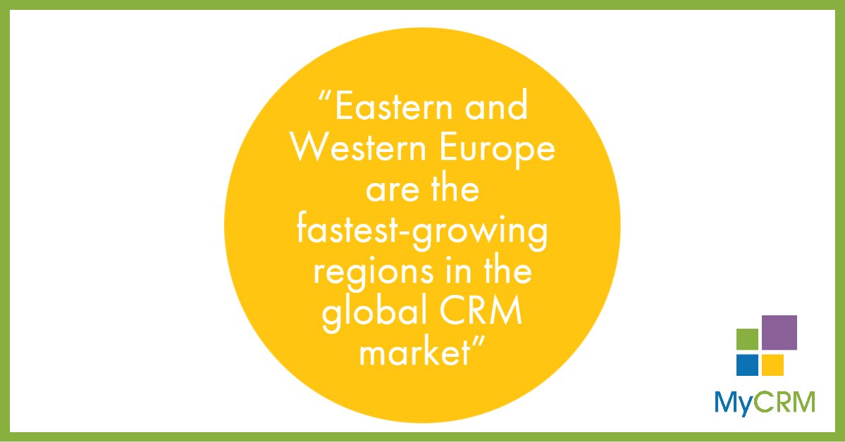 MyCRMGroup's tweet image. Eastern Europe has a 19.7% growth rate, Western Europe is at 17.5%, while North America has a growth rate of 15.2%. 

Can any other regions up their CRM game? 💪 #Friyay #Fridaystat #CRM