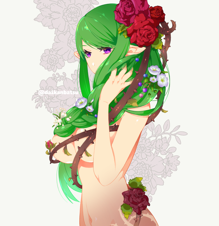 daikanbatsu op Twitter: "Dryad #terraria https://t.co/ZkrPnTPfLq"...