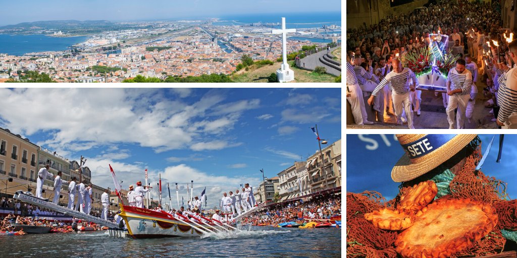 #MaFierteRegionale, c'est un patrimoine, une gastronomie, une identité, une île singulière... c'est #Sète ! ☺️