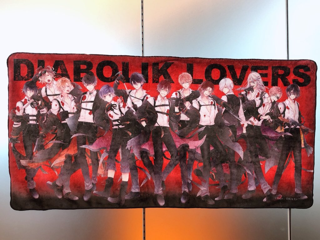 🎥物販情報🎬 Rejet Fes.2020 ACTION! 🎞BIGタオル①(DIABOLIK LOVERS