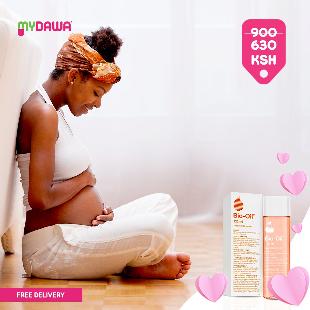 MyDawaApp's tweet photo. Can’t wait to be called mum? Undoubtedly, there’s no better feeling than seeing a minnie you. Bio Oil walks beside you in your motherhood journey. Stretch marks &amp; scars? @bio_oilkenya! 😊

https://t.co/oVh0pTR0tB

#fromMYDAWAwithlove #stretchmarks  #motherhood https://t.co/NrTARUxbLe