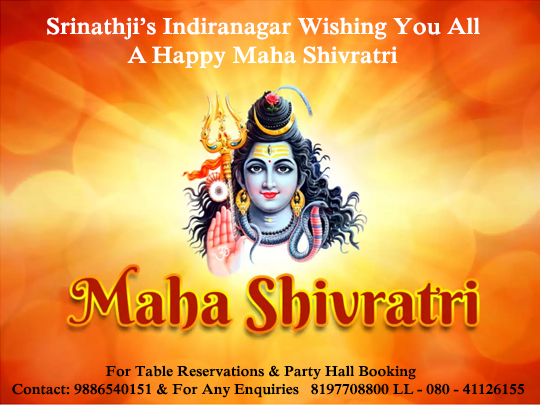 SSrinathji's tweet photo. Srinathji's Indiranagar Welcomes you to experience India's most unique Hygienic Veg Multi Cuisine Dishes.
North Indian/ Continental / Tandoor / Chinese / Mexican &amp; Italian Bakes / Pastas / Pizzas &amp; a variety of Chats / Mocktails etc.
Contact: 9886540151 / 8197708800 / 8105886845 https://t.co/lR9uh54l7D