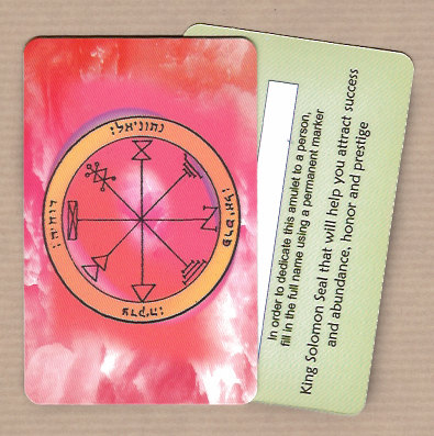 KabbalahInsight's tweet photo. Pocket-Size Kabbalistic Amulet with King Solomon Seal for Success and Abundance https://t.co/JWCBLSk6rt #oraclecards #Kabbalahcards #KabbalahInsights #sealsofSolomon #WalletSize https://t.co/s8aGw9HVru