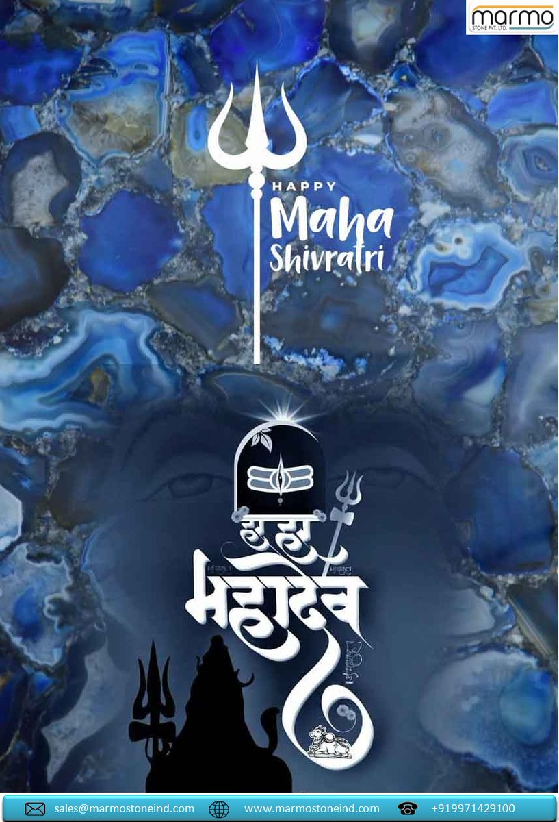 marmostoneind's tweet photo. Happy Maha Shivratri.
#marmostone #Naturalstone #perlatoroyal #Italianflooring #marble #importedmarble #architect #delhincrmarble #qualitymarble #finefinish #importedmarble #builder #architect #interior #architects #sahibabad #colorstone #creativity #flooring #cladding #beautiful https://t.co/TMtu06NRKt