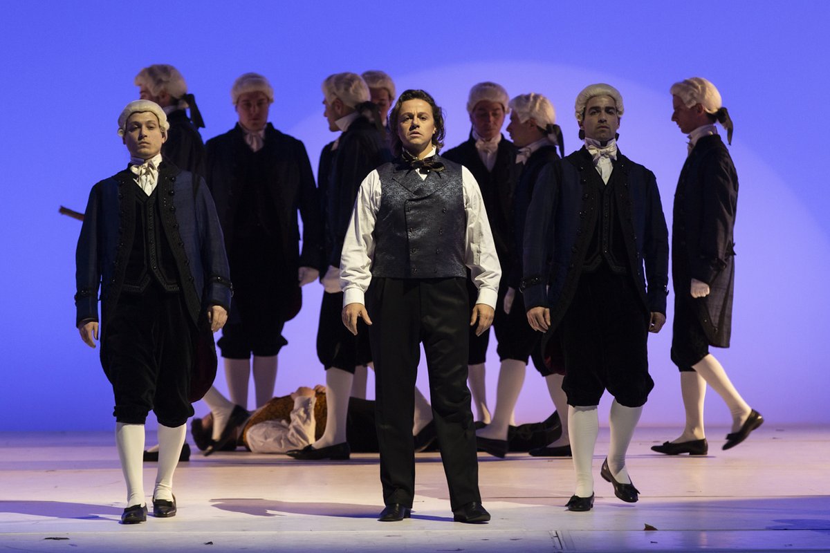 OperaRoma's tweet photo. 'Evgenij Onegin' di #Čajkovskij.
Questa sera alle 20 va in scena la seconda recita con #MariaBayankina #MarkusWerba @saimirpirgu #YuliaMatochkina #IridaDragoti
#operaroma #TORonegin
ph. Yasuko Kageyama / TOR https://t.co/13vnmD6G8u