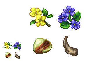 Katarazu オウバイ 花言葉 恩恵 スミレ 花言葉 誠実 白茶オニキス 石言葉 夫婦の貞操 ホーン 石言葉 恋の焦がれ Picopiyo Pixelart ドット絵