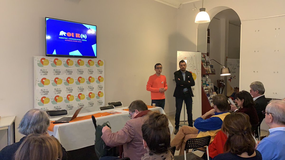 OURSCOM_FR's tweet photo. #Lancement de #OURS au @Clubpresselyon https://t.co/G7pvDyDlOd