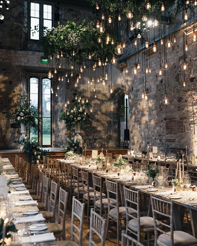 Calling all Autumn, Winter and Spring Lulworth Castle couples. We want to talk LIGHTING with you for your dining space. It’s important.

This is an early November wedding at about 4pm, just before the candles are lit and the guests enter, see it’s still … ift.tt/3bOG1OS