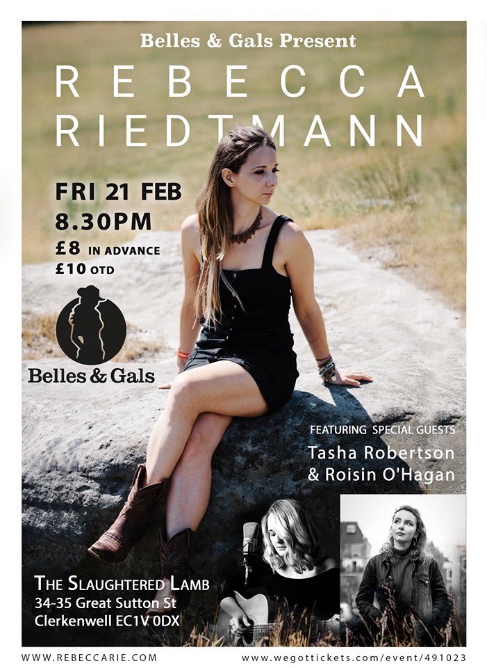 TONIGHT <a href="/slaughteredlam/">The Slaughtered Lamb</a> hosted by <a href="/BellesandGals/">Belles and Gals</a> w/ <a href="/Rebecca_rie/">Rebecca Riedtmann</a> and <a href="/Rosey_Roisin/">Roisin O'Hagan</a> #londonmusic #country #folk #americana