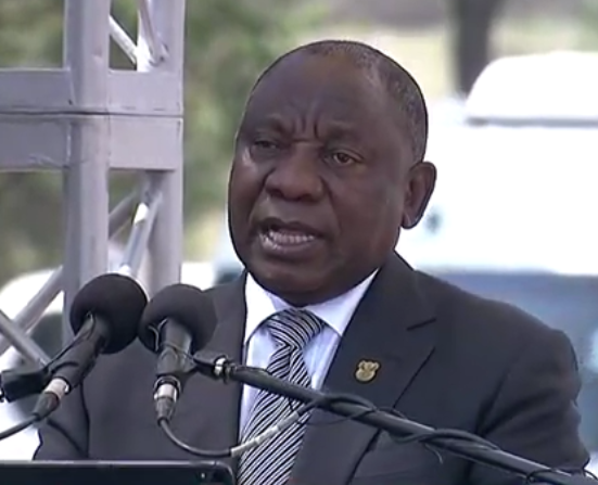 SANDF_ZA's tweet photo. Armed Forces Day 2020 | 21 February 2020 | Polokwane.

SA National Defence Force Commander-in-Chief, President Cyril Ramaphosa.

#sandf
#sandf_20
#ArmedForces_20 https://t.co/5jxCypnXG0
