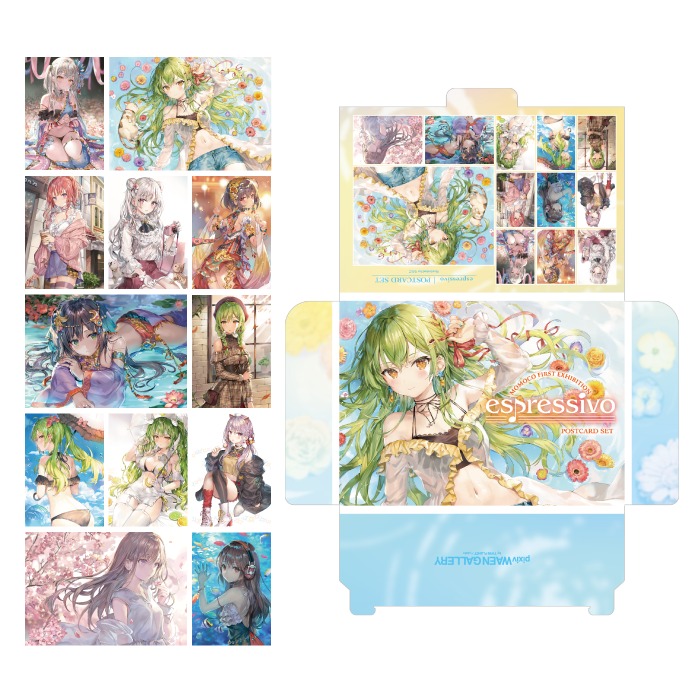 ももこ初個展「espressivo」 （pixiv WAEN GALLERY on X