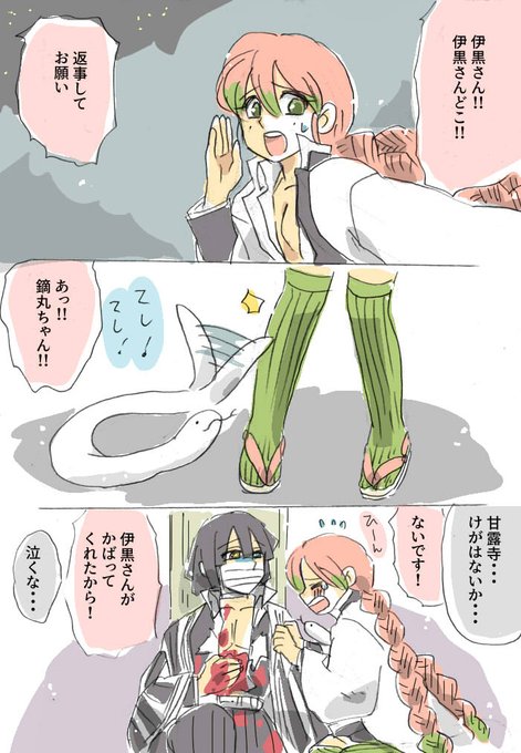 甘露寺 伊黒 イラスト 恋多き甘露寺蜜璃 伊黒との恋の行方は 鬼滅の刃