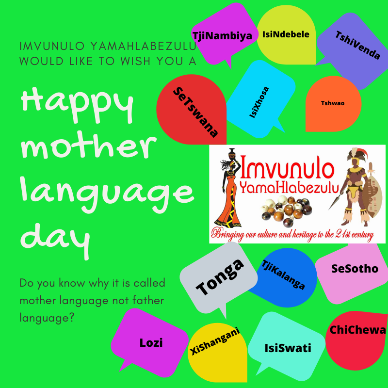 imvunulo's tweet image. Do you know why it&apos;s called mother language not father language?