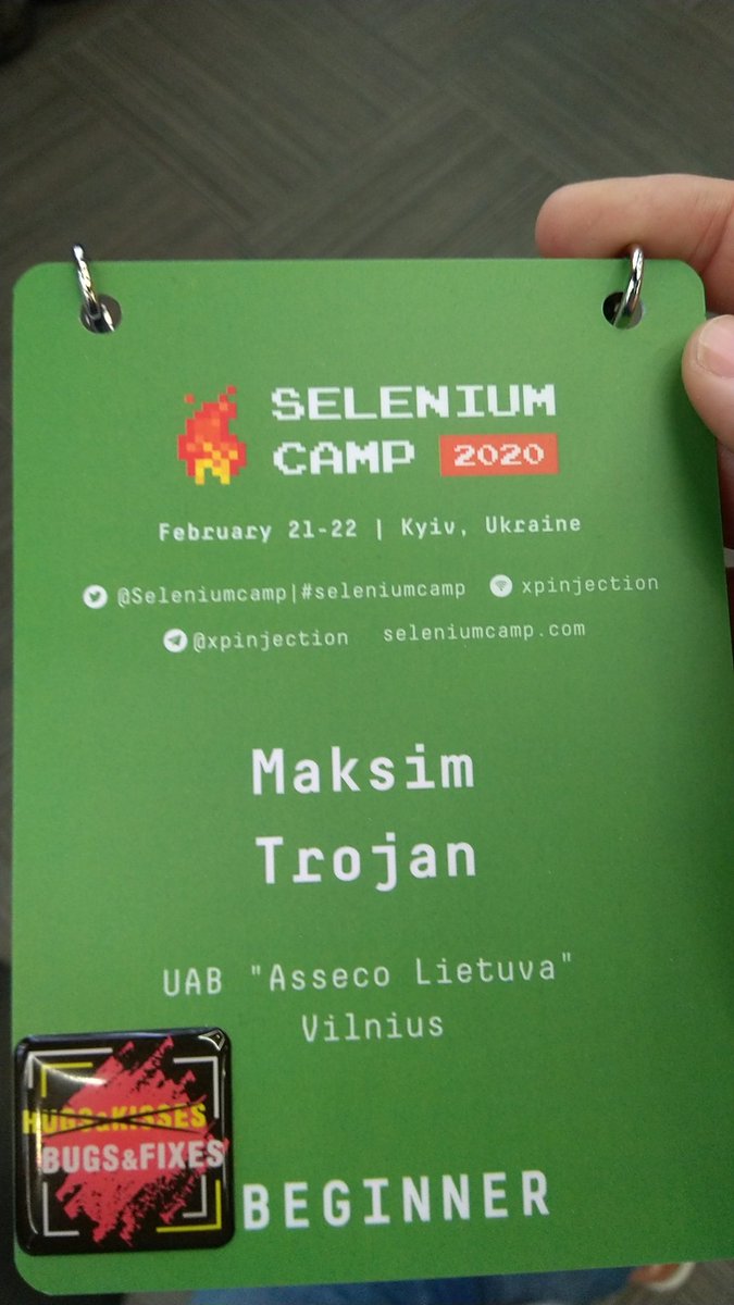 MT87_LT's tweet image. #SeleniumCamp @seleniumcamp