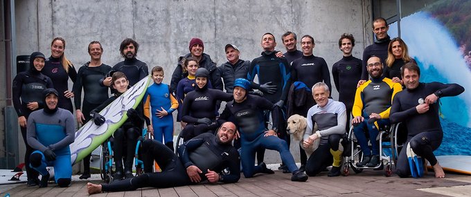 gipsolidarioa's tweet photo. Euskal surflari egokituak, 🏄♀️🏄♂️martxoan Munduko txapelketan,#LaJollan,#Kalifornian @gipsolidarioa ,#Reportajea egin diegu. Sartu, partekatu, zabaldu.,#AnderGoenaga,#Ostadar @wsl @euskalsurf @aitorfrancesena @OstadarEgokitua @GipKirolEgokitu ➡️INF:https://t.co/9Lq4BraNW1 https://t.co/qyFnuogyQn