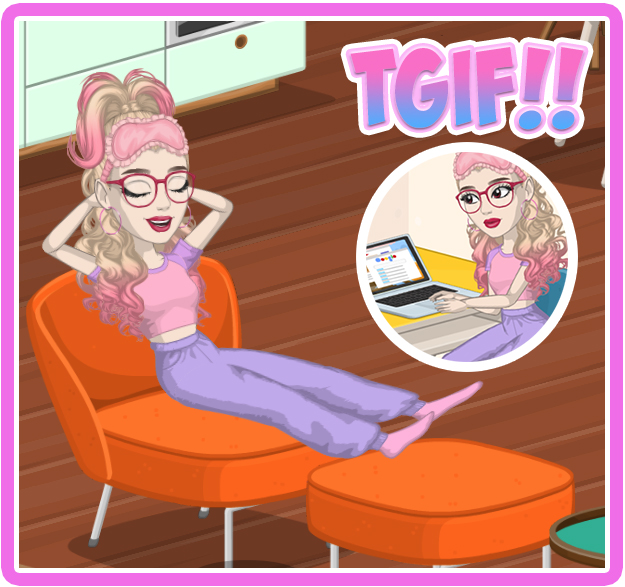 MSP_world's tweet photo. Just sayin'! 😜You got any cool plans for the weekend? 😁 What's your cozy look that you wear in your MovieStarPlanet 2 home when relaxing? #tgif #msp2beta #itsalmostweekend https://t.co/BknN9PTjoZ