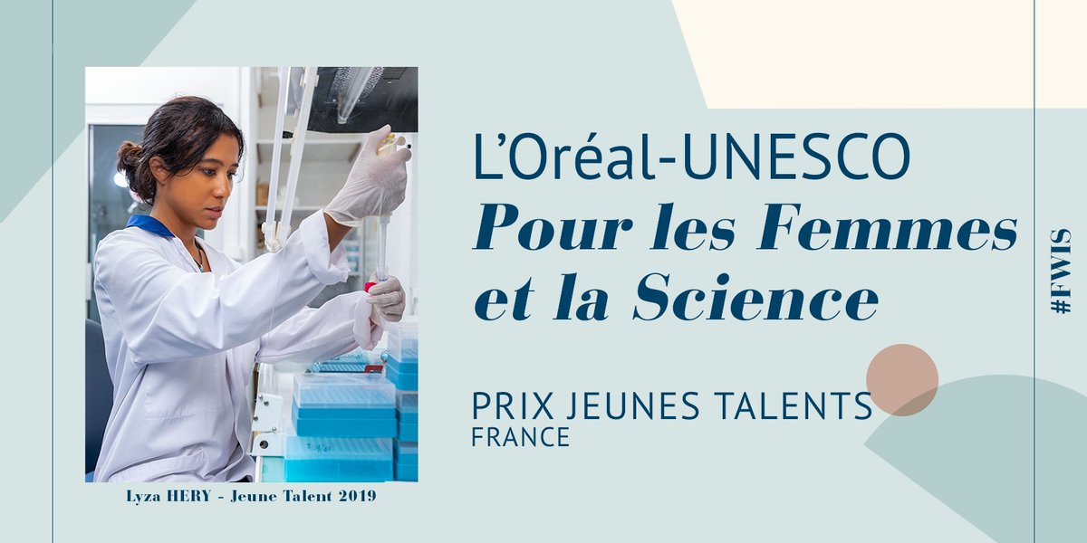 Doctorante ou post-doctorante en science, vous résidez en France métropolitaine ou Outre-Mer ? Candidatez sur bit.ly/2u8jBqO pour faire partie des 35 chercheuses qui seront soutenues par le Prix Jeunes Talents France 2020 @LOreal-<a href="/UNESCO/">UNESCO 🏛️ #Education #Sciences #Culture 🇺🇳</a> Pour les Femmes et la Science.