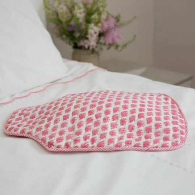 Anyone else still using their hottie at the moment? We think this weather makes them an essential accessory (plus they’re great if you have a bad back...☺️) We have hot water bottle covers in seven different hand block printed designs and the fabric is s… ift.tt/2ugv87y