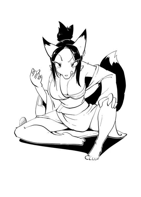 #ちょっとセクシーなケモノの絵
博打は程々に 