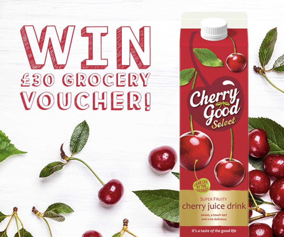 Follow, Retweet &amp; Reply for the chance to Win a £30 Grocery Voucher in celebration of #CherryMonth 🍒Ends 11am 27/02, UK Entrants, Full T&amp;Cs in Bio. #FreebieFriday