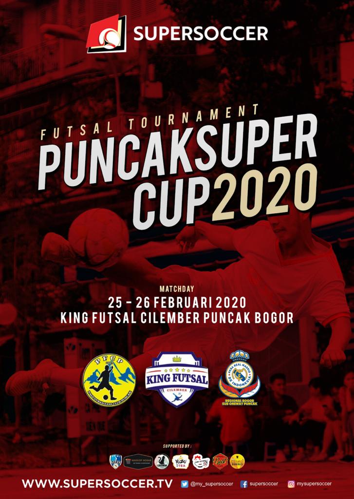 Oh iya mumpung masmin lagi manteng nih, ada futsal turnamen juga lho di Puncak! Wah pasti seru banget, yuk kita kemon!