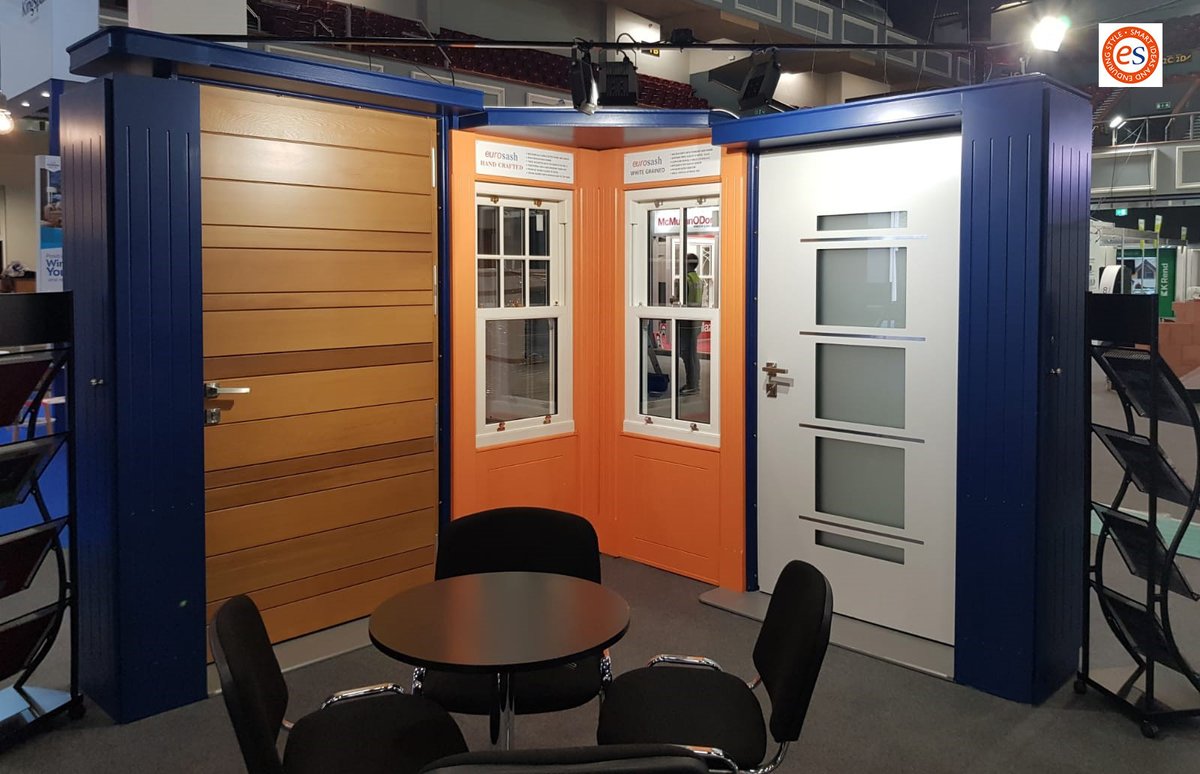 DungannonWindow's tweet photo. Doors Open at 10am this morning folks @selfbuildire @TECBelfast   
Come and see us on Stand E6 Hall 1
Remember you can still get free tickets click the link 
https://t.co/fZPVuZVCQX
See you all soon 😀 https://t.co/UNdw2RdRZ0