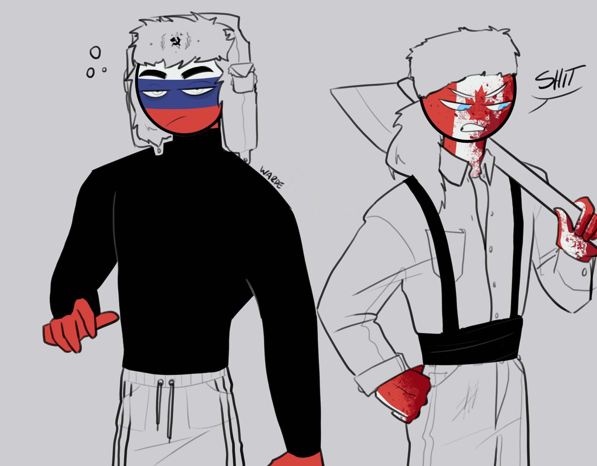 Countryhumans канада