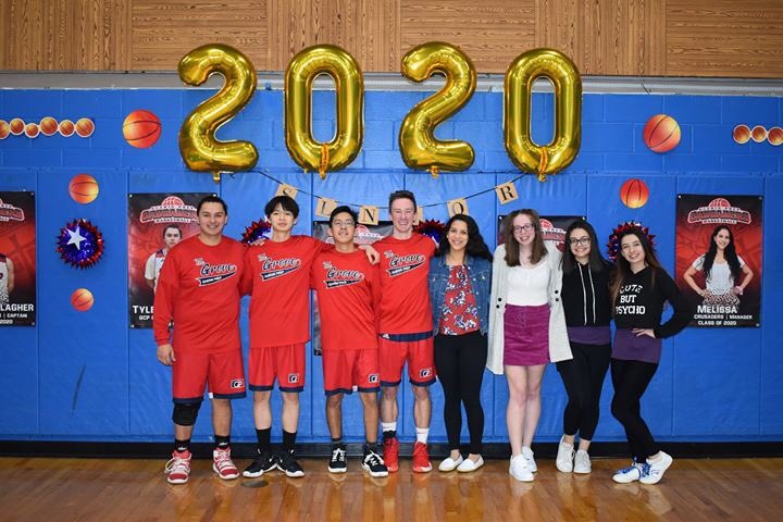 GuerinAthletics's tweet photo. Thank you to everyone who made last week's boys basketball senior night a very special event and helping urge the guys onto victory. It couldn't have gone any better. #CharacterClassCommitment #Crusaders #Family #GuerinPrideForever https://t.co/Dm26aOqG4w