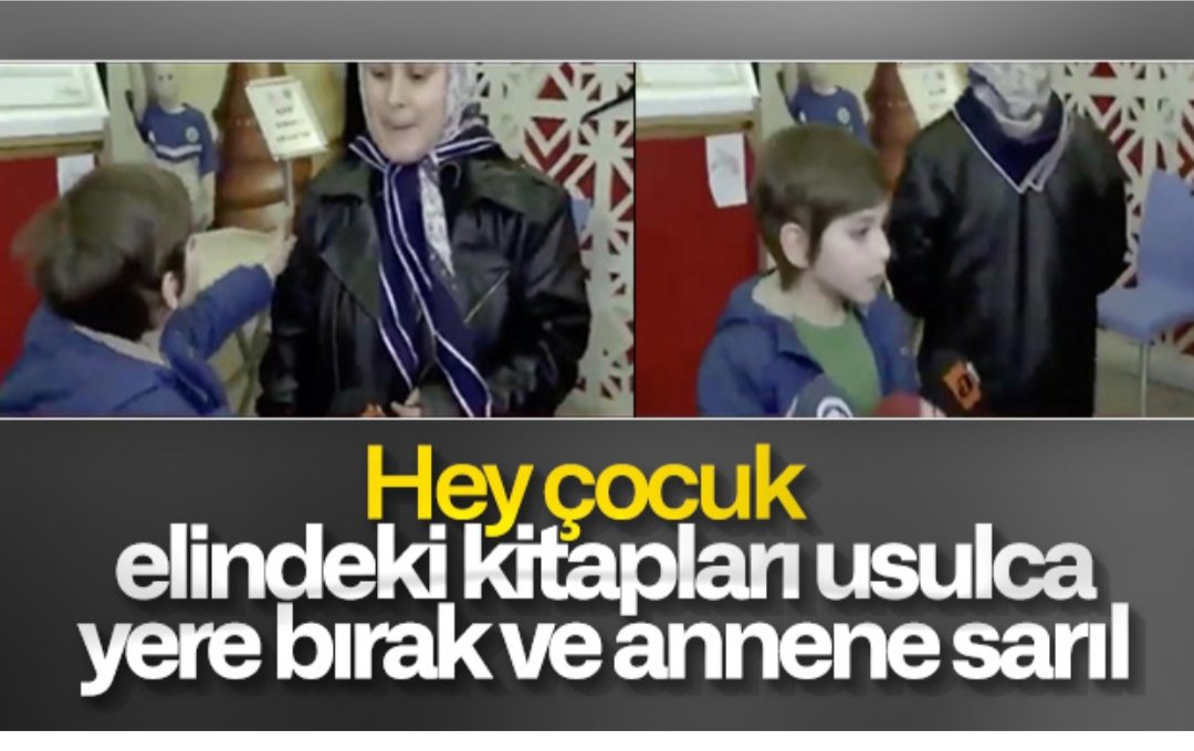 Bir baba olarak,  iyi güzel  de küçük çocuğumuzun ahlak ve terbiyeye ihtiyacı  var.