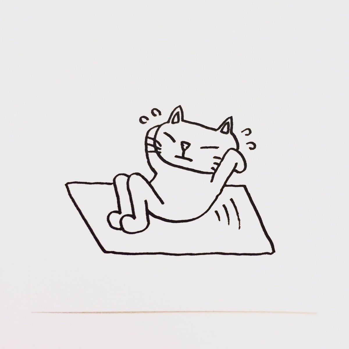 肌子 Sur Twitter 今日のイラストはコレ ェ 地道に腹筋を鍛える猫 イラスト 猫 ネコ ねこ オリジナル ペン画 アナログ画 絵 猫の絵 白黒猫 白猫 肌子 Sur Twitter 今日のイラストはコレ ェ 地道に腹筋を鍛える猫 イラスト 猫 ネコ ねこ オリジナル ペン画 アナログ画 絵 猫の絵 白黒猫 白猫