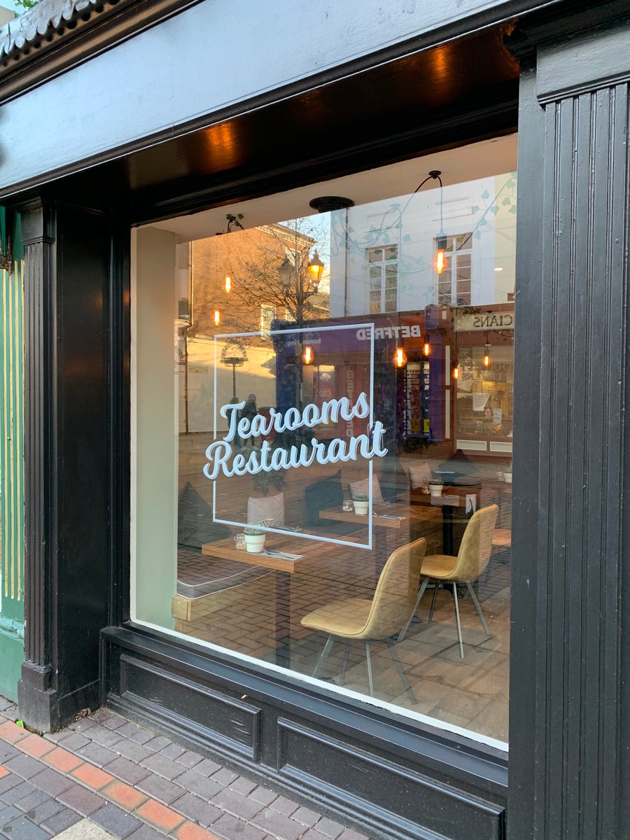 printing_direct's tweet photo. Another great product supplied and fitted for a local business! #honeyandfig #windowdecals #design #print #retford #printingdirect https://t.co/s9An4Qj46Y