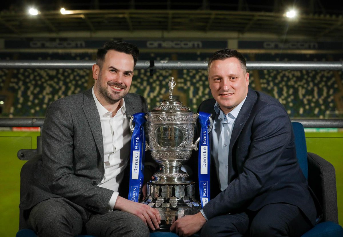 KevinHeavern's tweet photo. Very excited to be renewing our great partnership with NI Football League for a further three years as part of the Danske Bank Premiership, taking us into a decade of working together to grow the game and support local communities.  #danskebankprem https://t.co/G9mSjetpnU