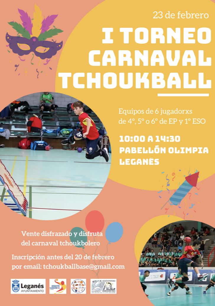 milagrosamadrid's tweet photo. Este domingo varios alumnos de #primary6 participarán en nombre del colegio en el Torneo de Tchoukball de Carnaval que organiza la Asociación Española de Tchouckball. ¡Os animamos a todo el que quiera a que vaya animar a nuestros campeones! #torneo #tchoukball #AETB #juntosmejor https://t.co/v8WJ94lkYS