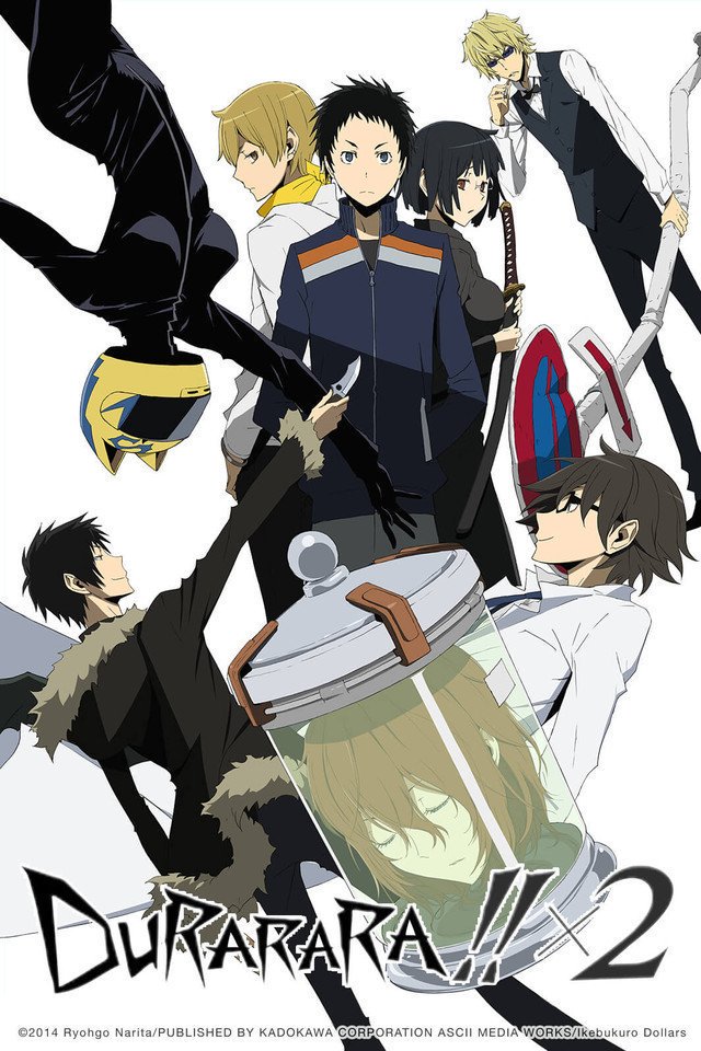 tomcouh21's tweet photo. Here are four  animes I could see getting the #IsekaiQuartet treatment 
#BloodBattleBlockade
#CopCraft
#TokyoESP
#Durarara https://t.co/6rFfjHs3Cc