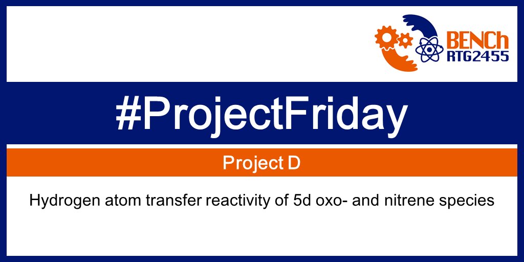 Bench_unigoe's tweet image. Project D aims at benchmarking the thermochemistry of the hydrogen atom transfer (HAT) to late 5d transition metal oxo/ imido complexes. Herein, the focus lies on relativistic spin-orbit effects in the condensed phase. #BENChRTG #ProjectFriday @dfg_public @uniGoettingen