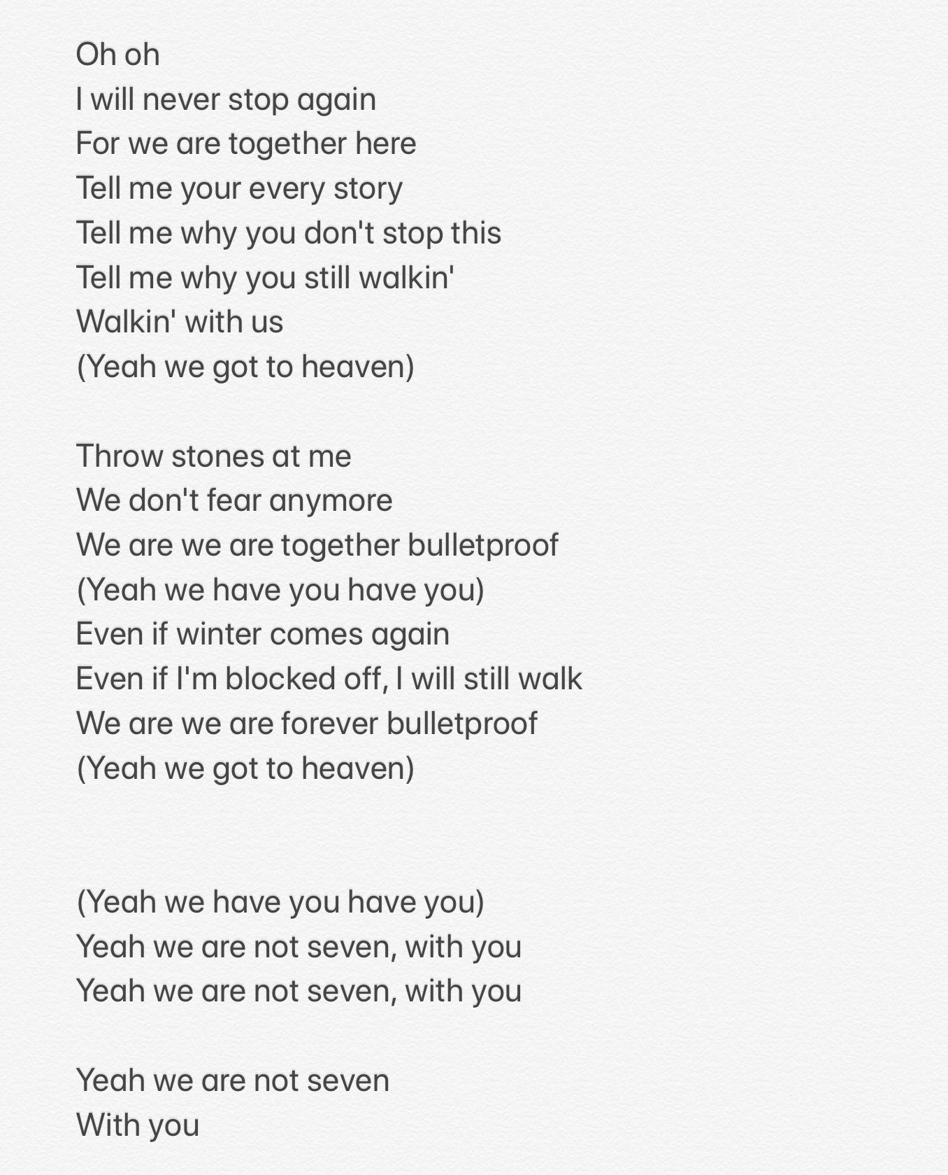 Rin Bts We Are Bulletproof The Eternal Lyrics English Translation Bts Twt