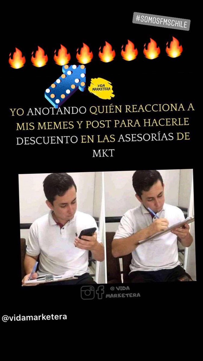 CvmiloP's tweet image. #asesorías #marketing #chile #pymes #2020 #crecimiento #integral 

Entregamos asesorías de marketing a pequeñas y medianas empresas, para más info envíame un mensaje y pide tu diagnóstico gratis 🙏🏼🙋🏽‍♂️