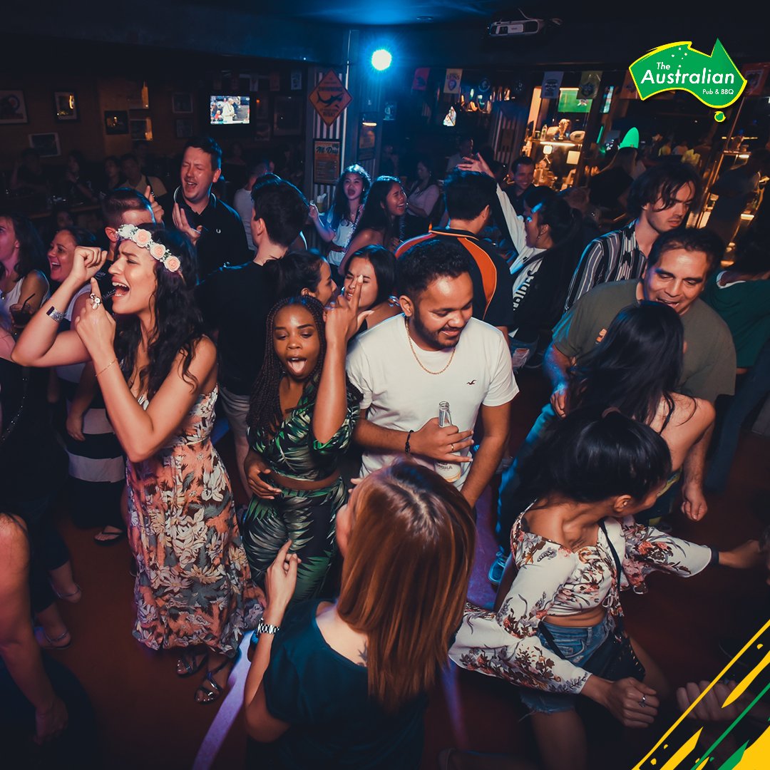 Start your night right at The Aussie! Join us on the dance floor with our live band every Friday, Saturday, and Sunday night!