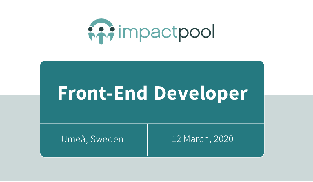 impactpool's tweet photo. An #opportunity to join our team!
We at #Impactpool are looking for a #FrontendDeveloper! Read more about the position and APPLY HERE 👉 https://t.co/S90VLxlzvS https://t.co/ke2oYKiQfi