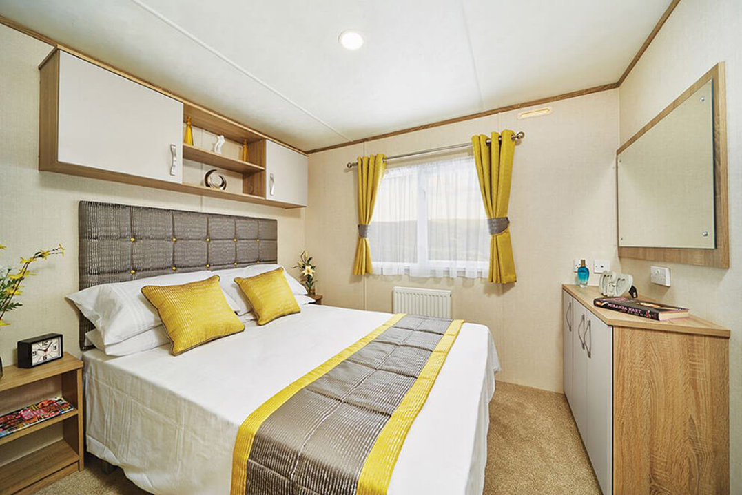 COMING SOON: New 2020 model Carnaby Oakdale CL Caravan. Features include: 2 bedrooms, central heating, double glazing, centre lounge, large veranda decking, ensuite toilet and shower to each bedroom, located on a lakeside plot. Priced at £68,380, see our website for full details