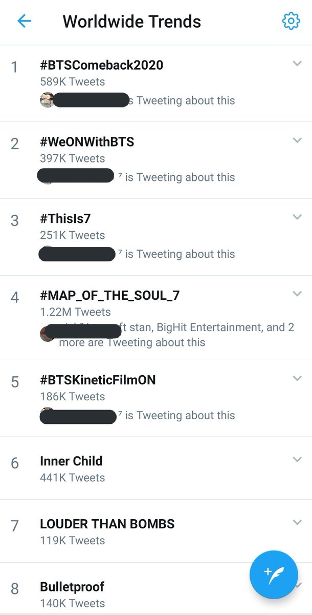 JordanArmy_bts2's tweet photo. |~💜
هاشتاقات عوده بانقتان MAP Of The Soul 7 تسيطر على الترند العالمي 🌏.
@BTS_twt https://t.co/0uZnQlqSQv
