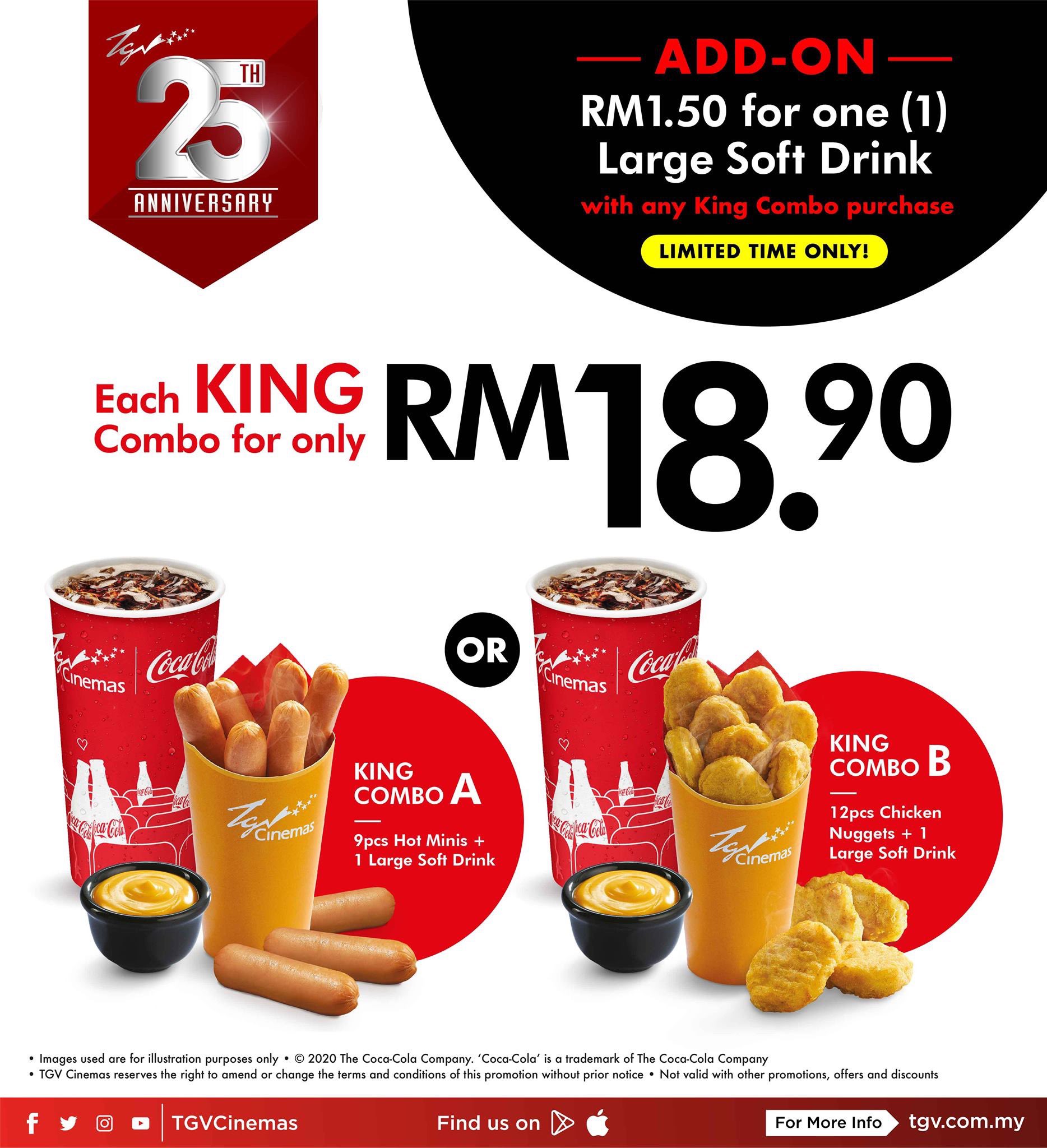 tgv cinema food menu Dominic Slater