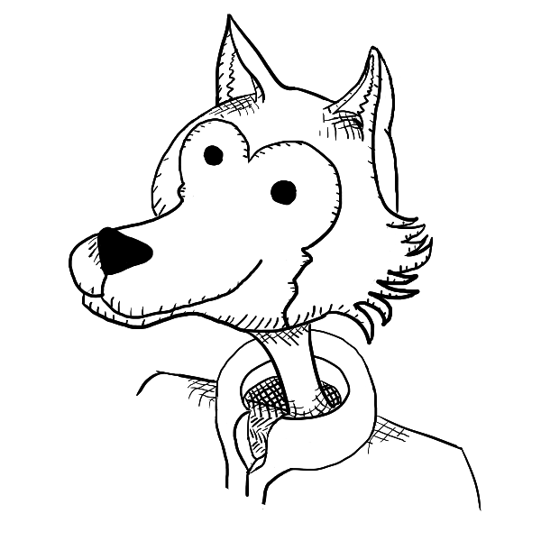 CodeingerCat's tweet photo. Random Legosi drawing I did to try out hash shading. Thought it came out relatively ok so here it is. #beastarsfanart #krita https://t.co/CZpdn3Ouxp