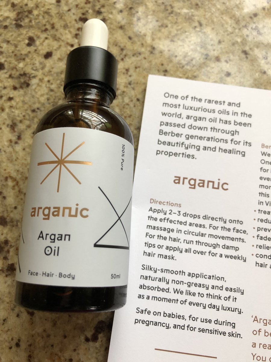 If your skin needs a bit of tender loving care, I highly recommend buying <a href="/ArganicBeauty/">Dana @Arganic Beauty</a> argan oil. It’s sustainably sourced, provides employment to Berber women in Morocco, and is run by <a href="/DanaElemara/">Dana Elemara</a> . #notpaidtopraise