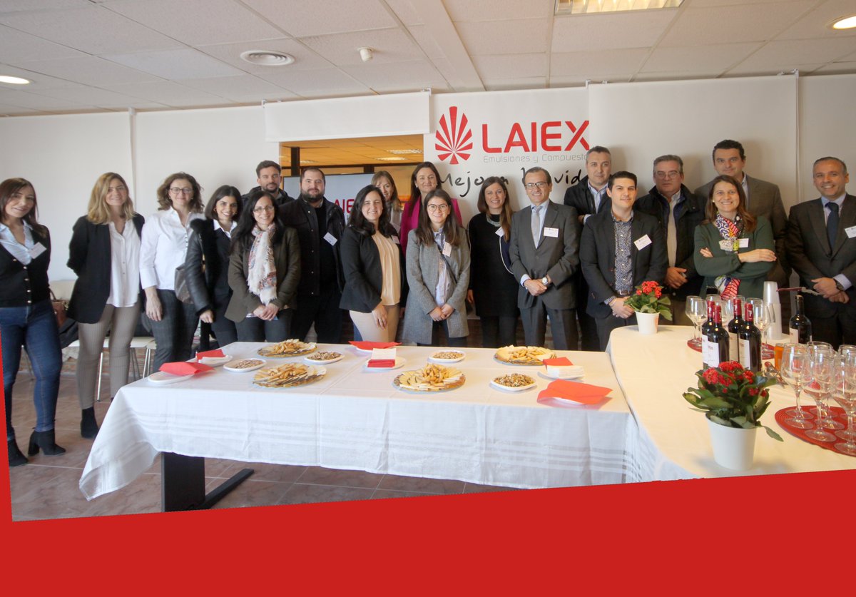 🔴| Nuestro Socio Director, Antonio Ballester, visitó <a href="/laiexec/">Laiex Emulsiones</a> junto con los compañeros de <a href="/IVEFAasociacion/">IVEFA</a> y <a href="/AJEValencia/">AJEV</a>.