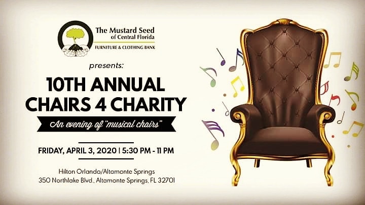 DjTaraYeager's tweet photo. April 3rd! Happy to be DJing this fun event again. Get your tickets!
#mustardseed #chairs4charity https://t.co/5TUKV7H2sU